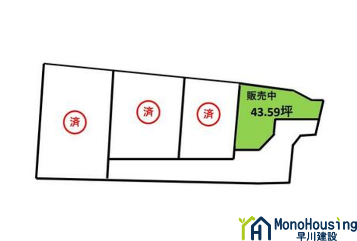 「【土地】館山市 八幡 （館山駅 ） 住宅用地」のメイン画像