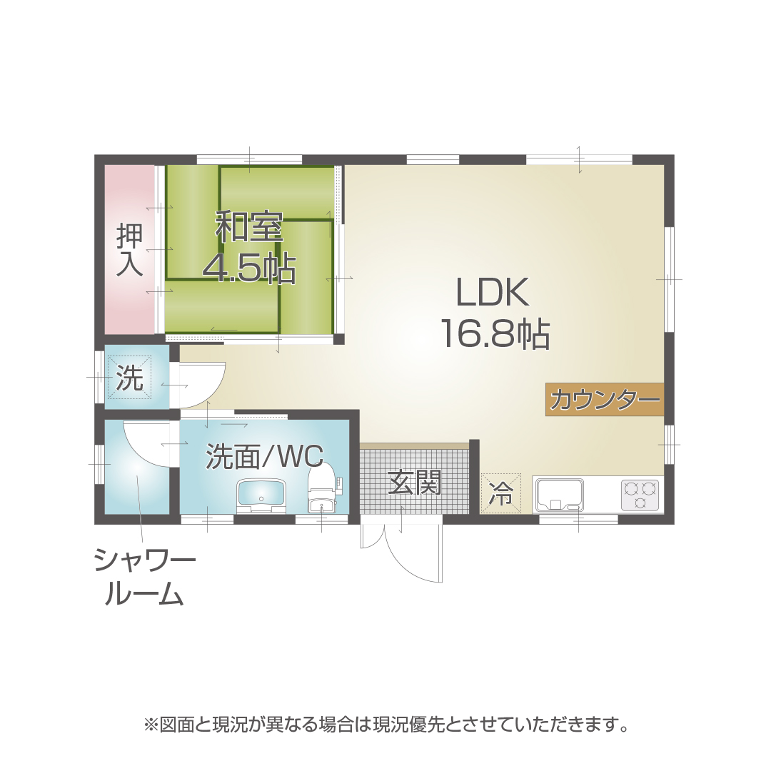 海が見えるシンプル平屋！白浜町緑光台4-20/21の中古別荘物件の画像2