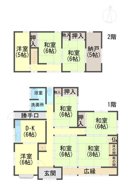 【価格変更】閑静な住宅街！丹波市春日町小多利の2階建物件の画像2