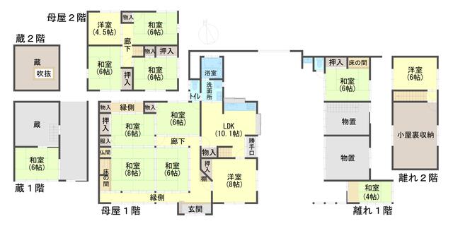 農業に最適！豊かな自然に囲まれた丹波市氷上町三方の2階建物件の画像2