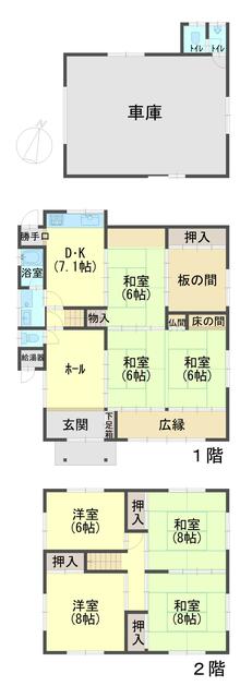 生活便利！丹波市市島町上田の2階建物件の画像2
