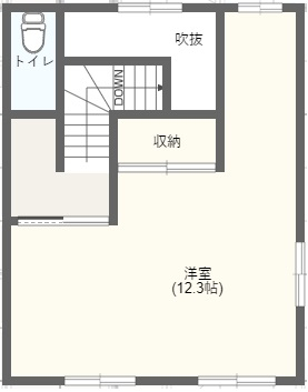 広い居住スペースでのびのび生活！宇部市大字東須恵の中古住宅物件の画像3