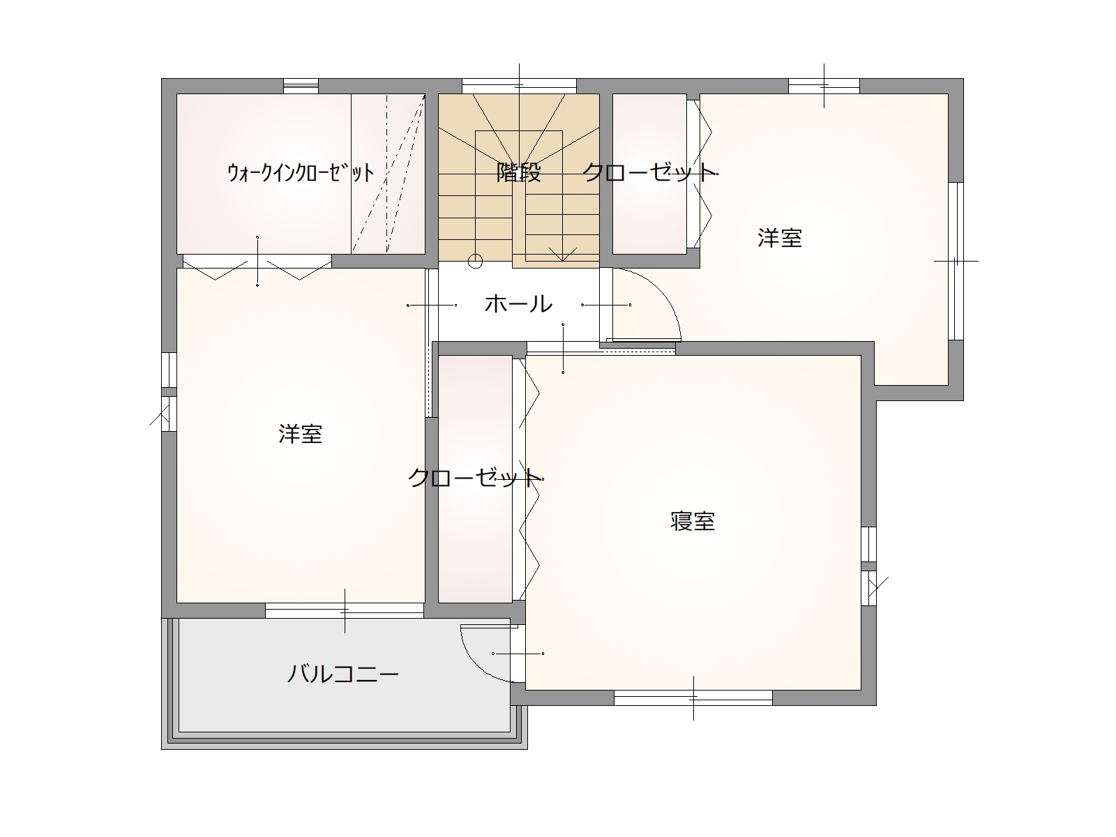 閑静な住宅街！山口市大内千坊3丁目22-27の中古住宅物件の画像3