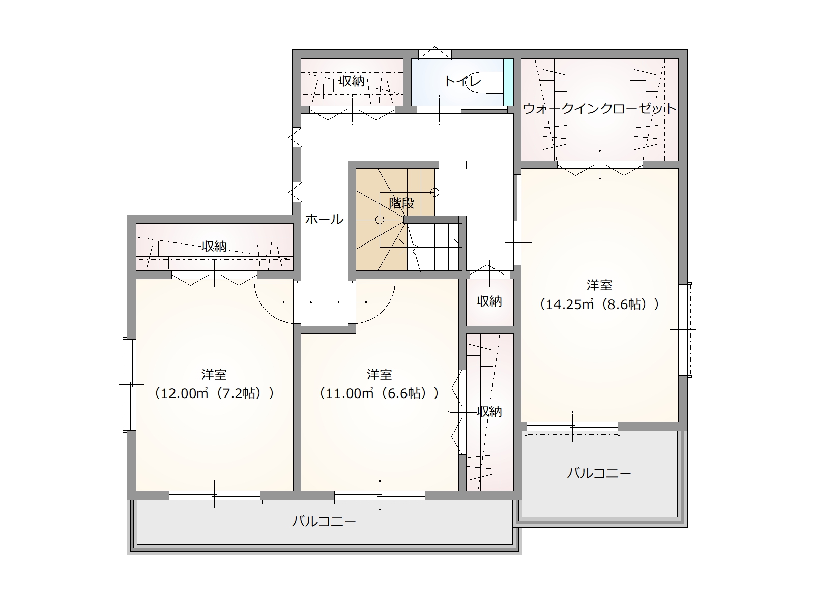 多世帯に最適な広々5LDK！防府市開出11番7号の中古住宅物件の画像3