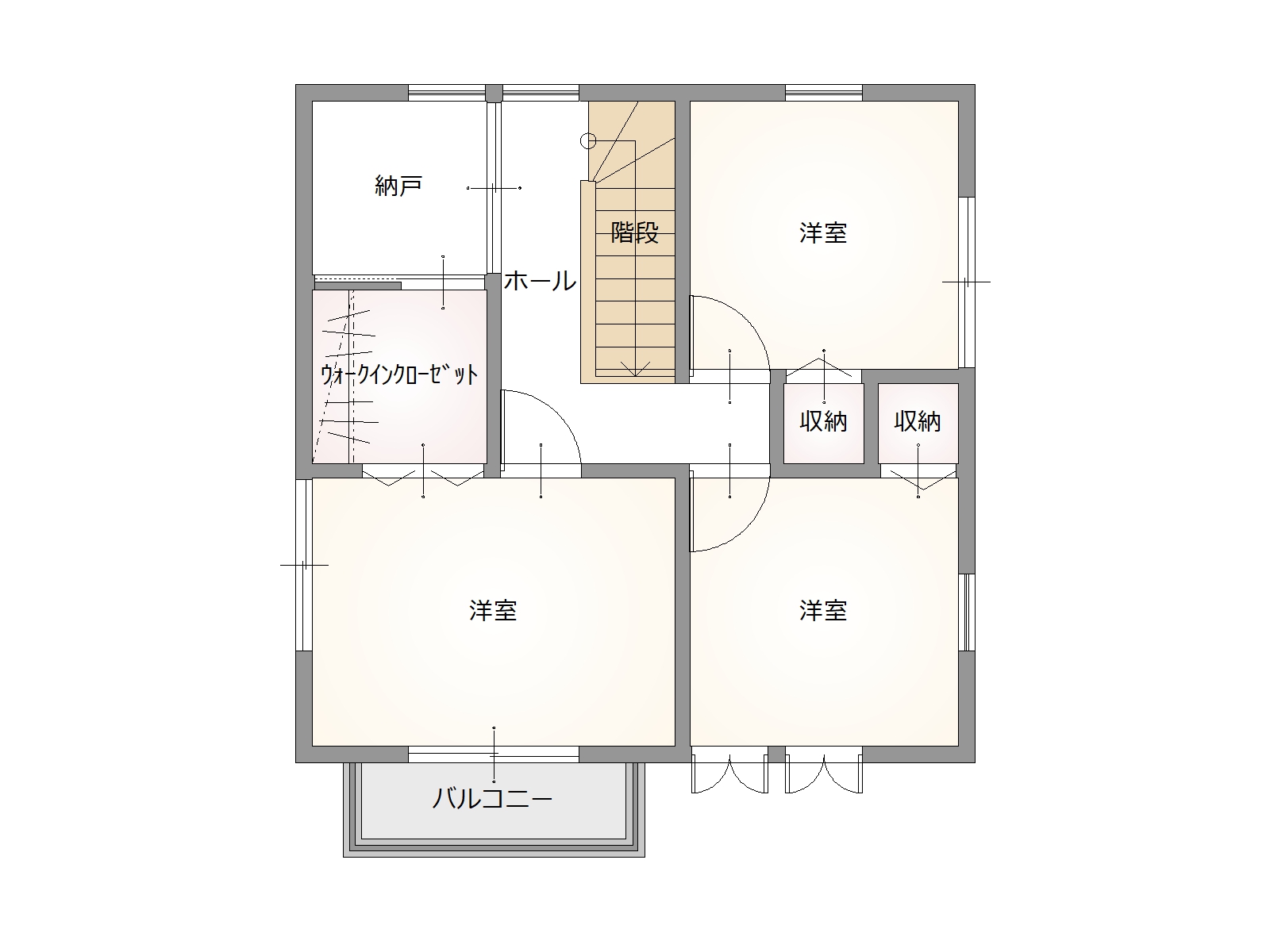 閑静な住宅街で広々LDK！山口市吉敷佐畑５丁目3-15の中古住宅物件の画像3