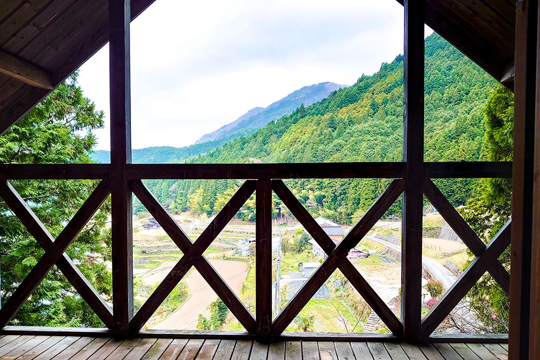 兵庫県宍粟市一宮町　棚田の田園風景を見下ろす眺望のいいウッディハウスの画像4