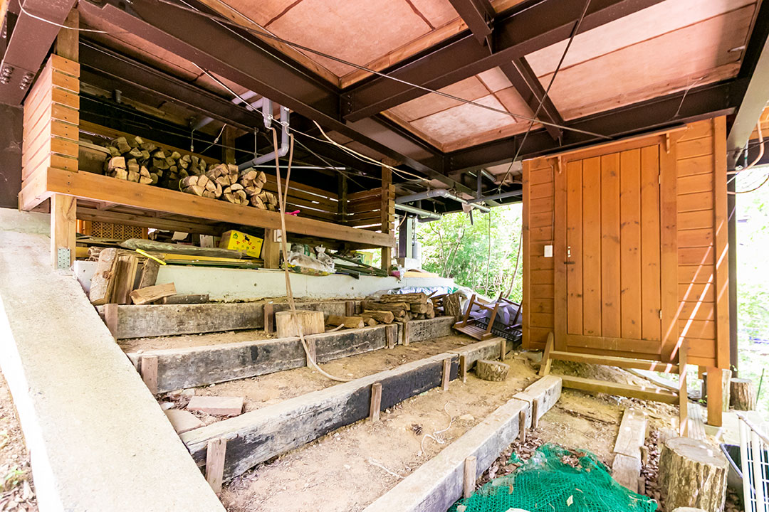 薪ストーブ付きログハウス！南丹市園部町の物件の画像5