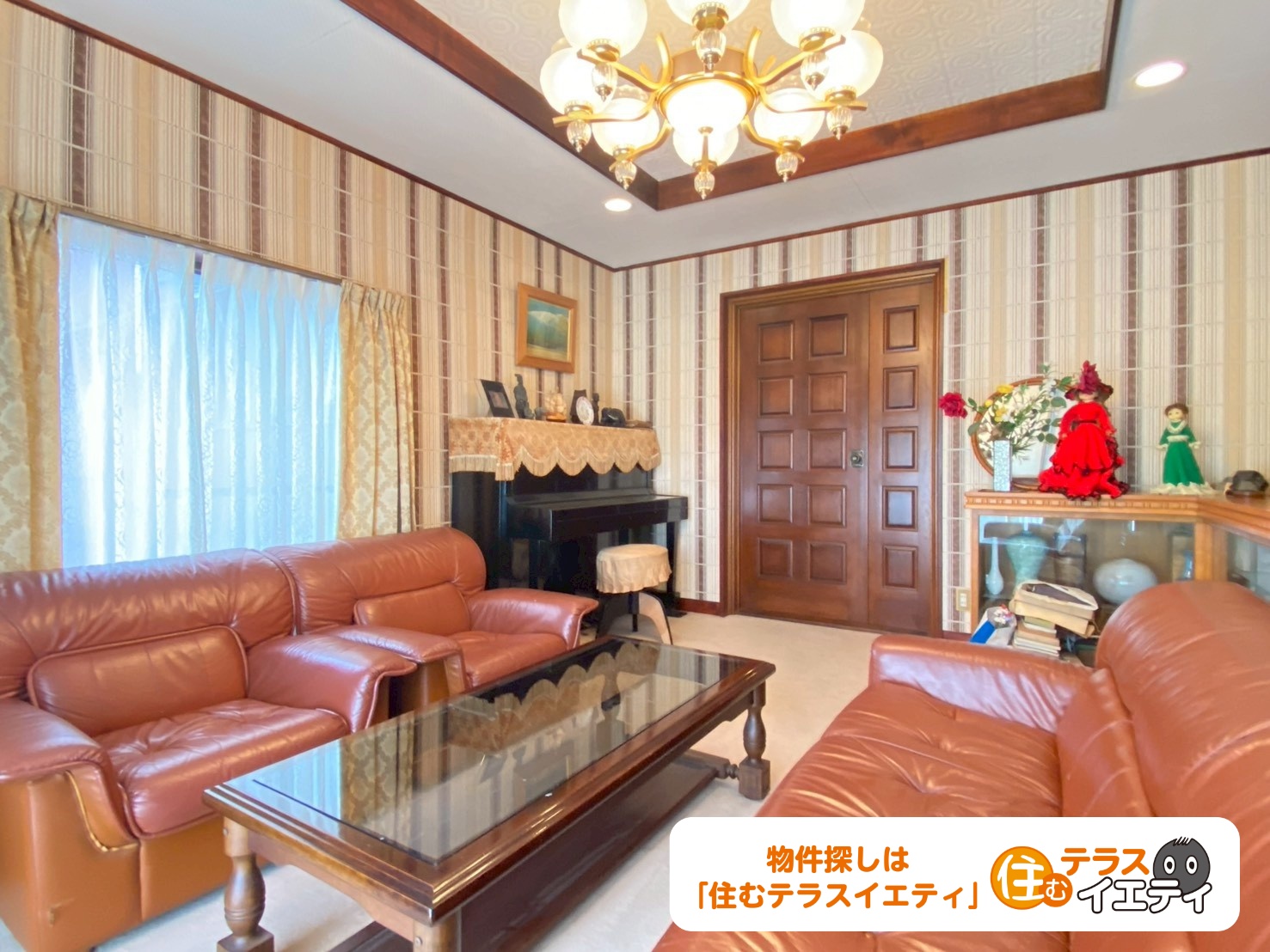 枯山水の趣きを感じる庭園付き！宇部市大小路1丁目10-3の平家建中古住宅物件の画像5