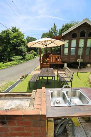 BBQとミニプールで贅沢アウトドア！高島市新旭町熊野本の中古別荘物件の画像6