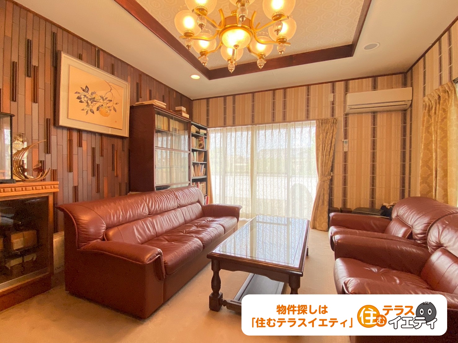 枯山水の趣きを感じる庭園付き！宇部市大小路1丁目10-3の平家建中古住宅物件の画像6