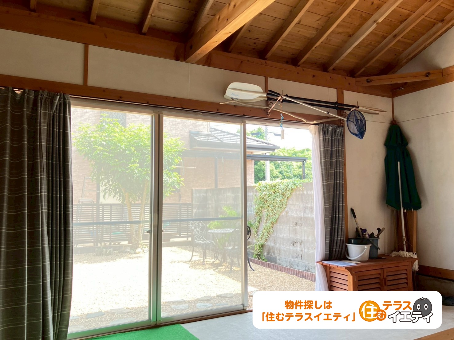 緑豊かなプライベート空間！山口市秋穂東10648-56の中古住宅物件の画像6