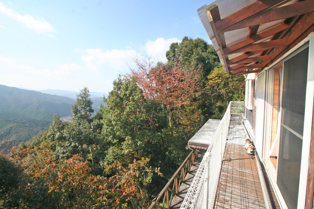 清流と里山の眺望が楽しめる！有田川町粟生のログハウス物件の画像6