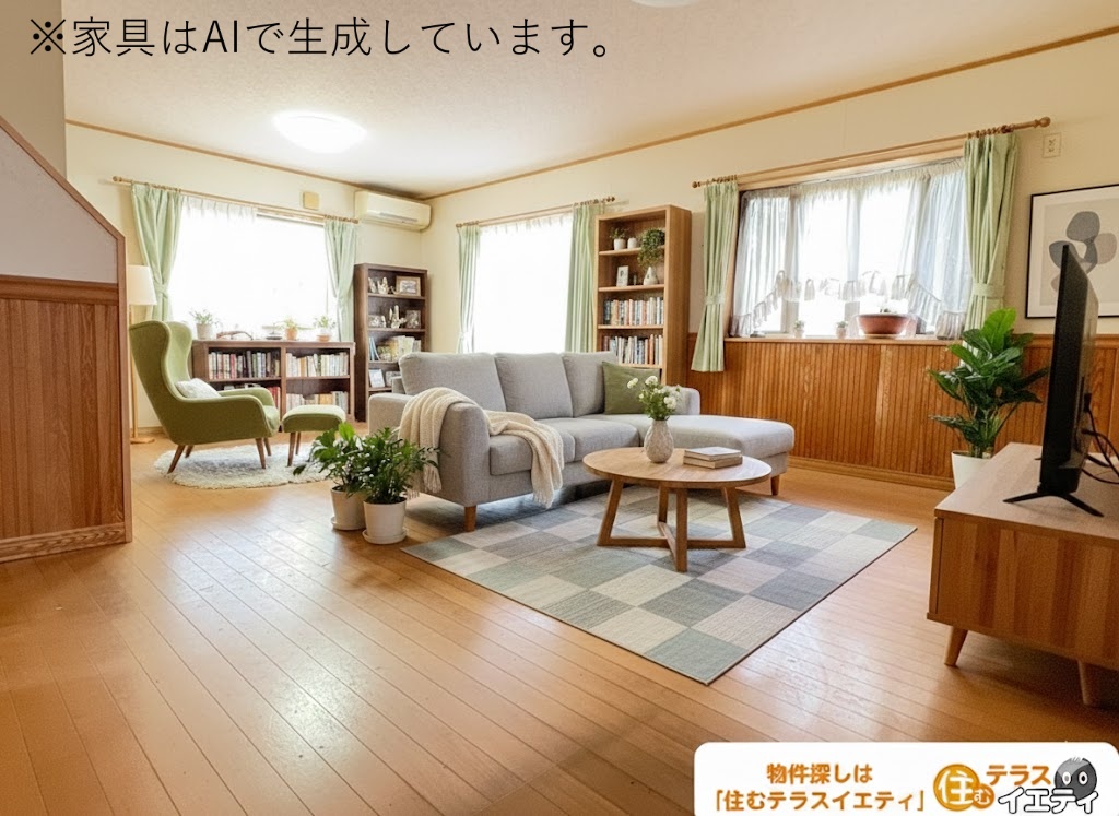 閑静な住宅街で広々LDK！山口市吉敷佐畑５丁目3-15の中古住宅物件の画像7