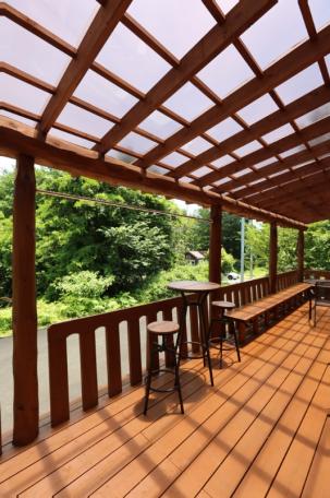 BBQとミニプールで贅沢アウトドア！高島市新旭町熊野本の中古別荘物件の画像12