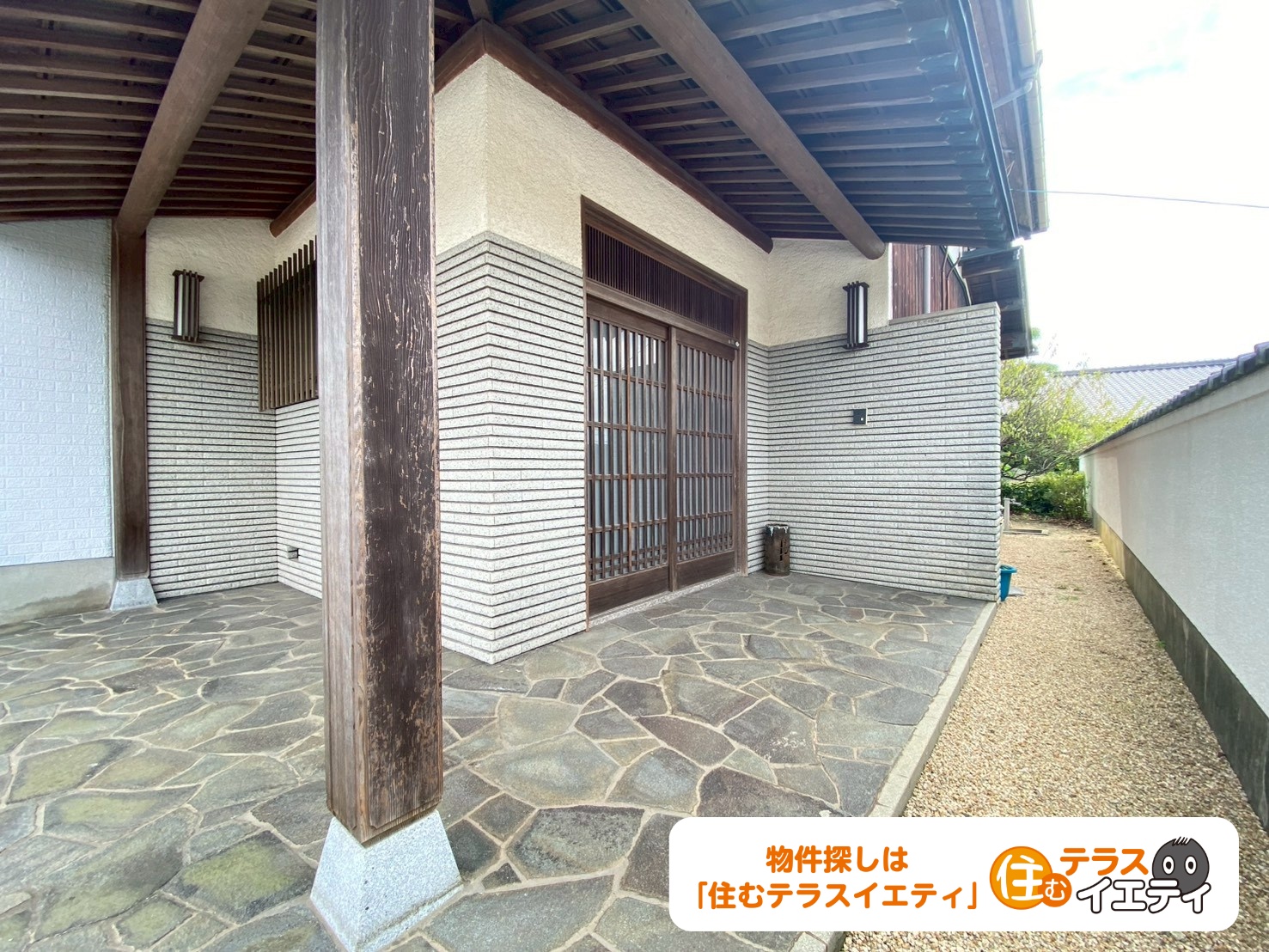 枯山水の趣きを感じる庭園付き！宇部市大小路1丁目10-3の平家建中古住宅物件の画像14