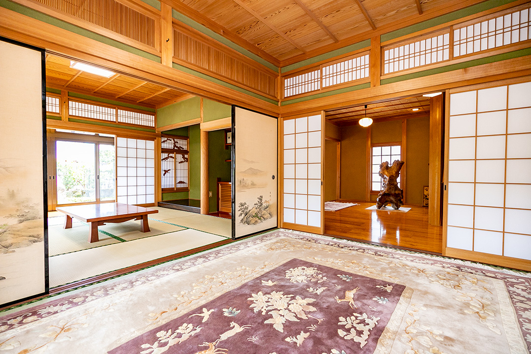兵庫県朝来市新井　315坪の敷地に美しい和風庭園を擁する日本邸宅の画像15