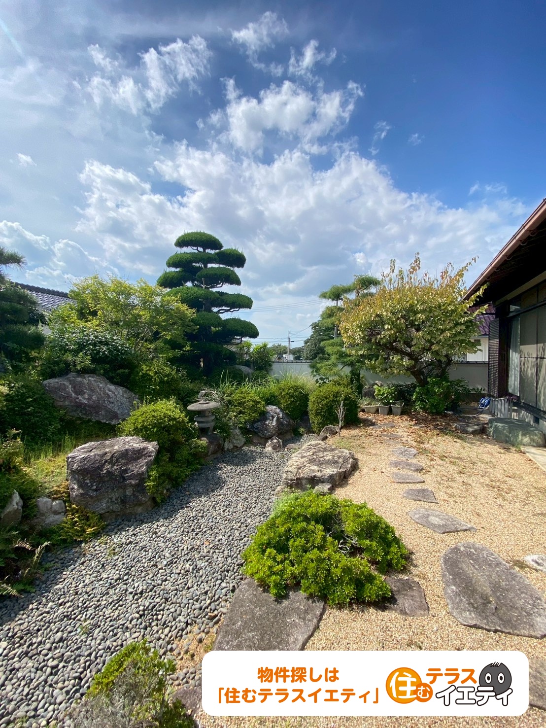 枯山水の趣きを感じる庭園付き！宇部市大小路1丁目10-3の平家建中古住宅物件の画像17