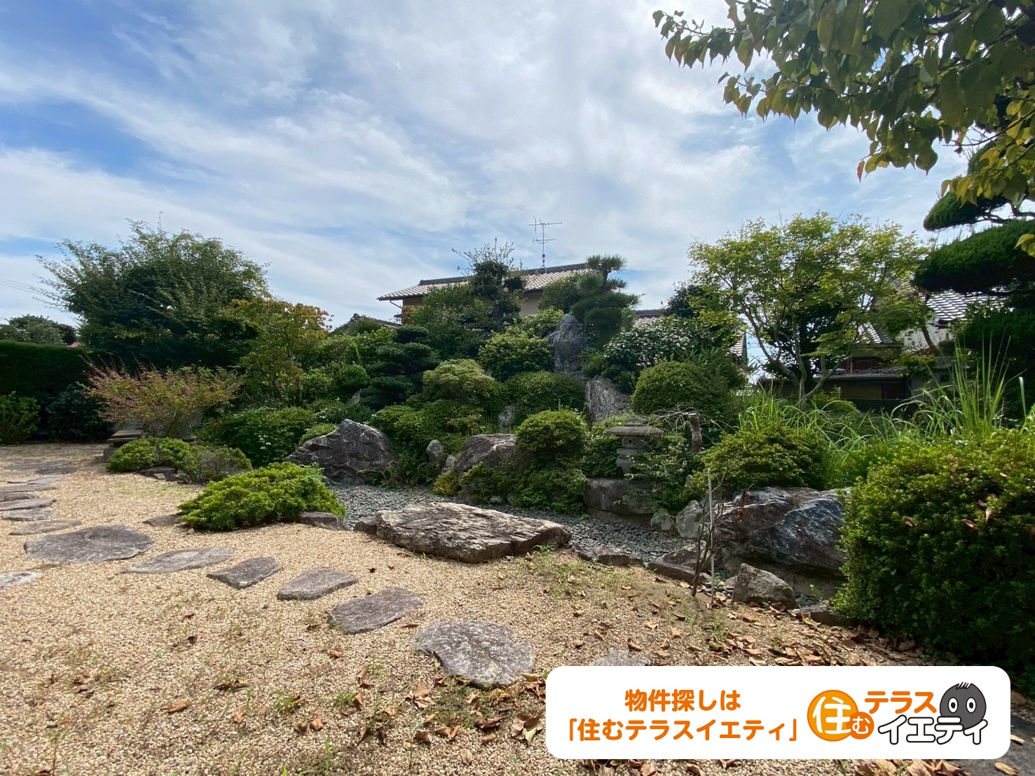 枯山水の趣きを感じる庭園付き！宇部市大小路1丁目10-3の平家建中古住宅物件の画像19