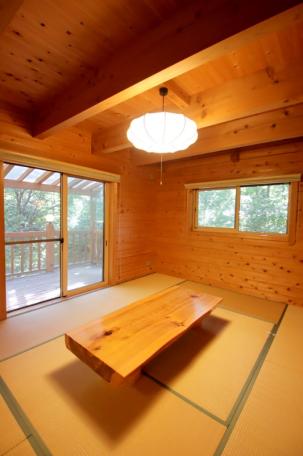 薪ストーブで暖かな生活！高島市マキノ町の中古ログハウス物件の画像28